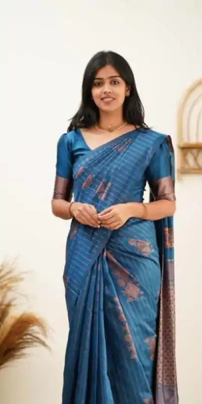 KP 5011 Blue in Collor Soft Lichi Silk Lace Work & Lace Border Saree . Get it for ₹1299. Delivery 4-6 Working Days. Shop now. | Bollywood Sarees, Creative Sarees, Designer Sarees, Embroidered Sarees, Ethnic Saree, Modern Digital sarees, Party Wear Sarees, Sarees