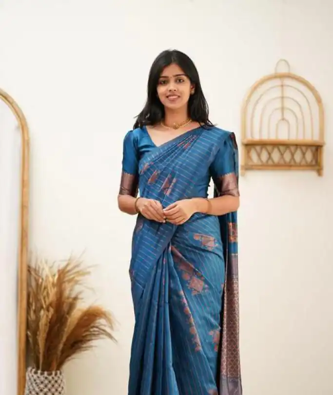 KP 5011 Blue in Collor Soft Lichi Silk Lace Work & Lace Border Saree . Get it for ₹1299. Delivery 4-6 Working Days. Shop now. | Bollywood Sarees, Creative Sarees, Designer Sarees, Embroidered Sarees, Ethnic Saree, Modern Digital sarees, Party Wear Sarees, Sarees