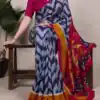 YNF 7043 Blue Color Tasar Silk Printed With Designer Work Saree. Festive Deal ₹1549. Delivery 4-6 Working Days. Shop now. | Bollywood Sarees, Creative Sarees, Designer Sarees, Embroidered Sarees, Ethnic Saree, Modern Digital sarees, Party Wear Sarees, Sarees