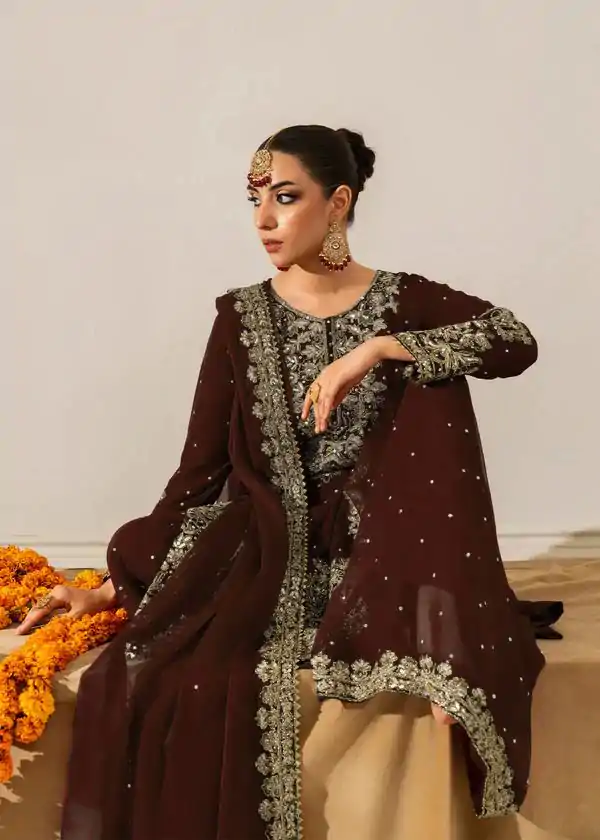 RTC 5901 Brown Faux Georgette Salwar Suit Perfect for Wedding, Party, Raksha Bandhan, Eid, Pooja –. Introductory Price ₹2449. Delivery 4-6 Working Days. | Jump Suits, Casual Suits, Creative suits, Designer Suits, Palazzo Suits, Party Wear Suits, Patiala Suits, Salwar suit, Straight Suits