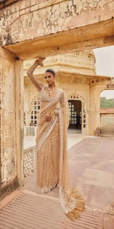 DF 3466 Cream Butterfly Net With Embroidery Work & Sequins Work Saree . Introductory Price ₹1799. Delivery 4-6 Working Days. Shop now. | Bollywood Sarees, Creative Sarees, Designer Sarees, Embroidered Sarees, Ethnic Saree, Modern Digital sarees, Party Wear Sarees, Sarees