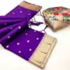 MB 150 Dark Purple A Pethani silk Saree Perfect for Wedding, Party, Baisakhi, Reception, Traditional Day – . Affordable Price ₹2549. Delivery 4-6 Working | Bollywood Sarees, Creative Sarees, Designer Sarees, Embroidered Sarees, Ethnic Saree, Modern Digital sarees, Party Wear Sarees, Sarees
