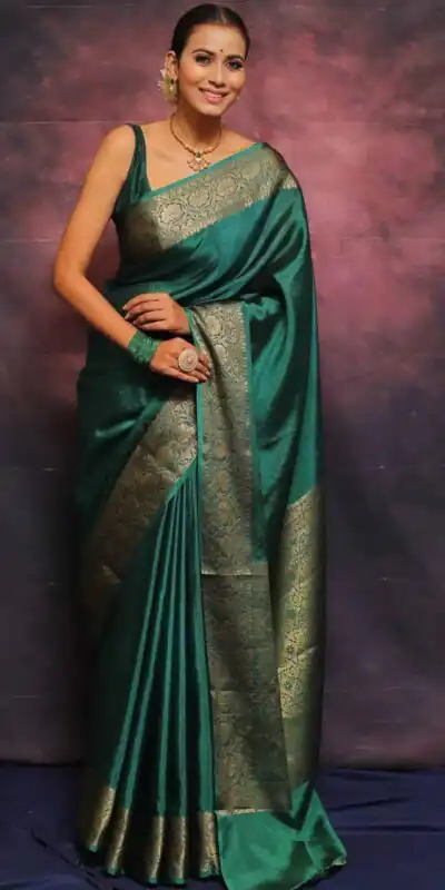 KP 6009 Firozi Soft Lichi Silk With Lace Border & Lace Work. Now Saree at just ₹1349. Delivery 4-6 Working Days. Shop now. | Bollywood Sarees, Creative Sarees, Designer Sarees, Embroidered Sarees, Ethnic Saree, Modern Digital sarees, Party Wear Sarees, Sarees