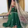 LG 1996 Green Chinon Salwar Suit Perfect for Wedding, Party, Festival Celebrations, Diwali, Lohri . Grab it for ₹1999. Delivery 4-6 Working Days. | Jump Suits, Casual Suits, Creative suits, Designer Suits, Palazzo Suits, Party Wear Suits, Patiala Suits, Salwar suit, Straight Suits
