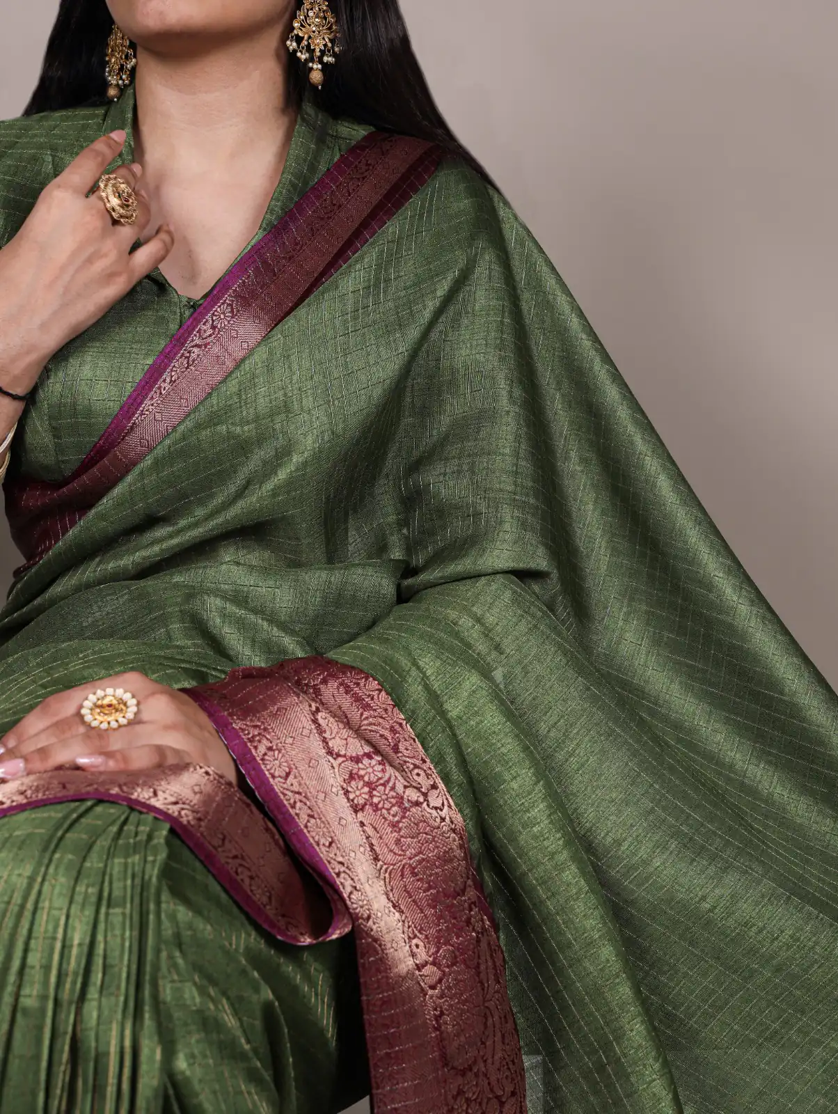 YNF 7906 Green Dola Chex with Zari Work Saree . Wedding, Party, Festive, Events Special Price ₹1599. Delivery 4-6 Working Days. Shop now. | Bollywood Sarees, Creative Sarees, Designer Sarees, Embroidered Sarees, Ethnic Saree, Modern Digital sarees, Party Wear Sarees, Sarees