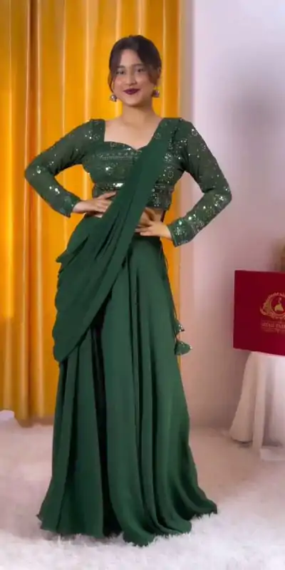 KF 1652 Green Faux Georgette with Sequins Work Teal Salwar Suit & Embroidery Work. Available at ₹1899 only. Delivery 4-6 Working Days. Shop now. | Designer Suits, Jump Suits, Tops & Bottoms, Track Suits, Trendy Wear, Casual Suits, Creative suits, Palazzo Suits, Party Wear Suits, Patiala Suits, Salwar suit, Straight Suits