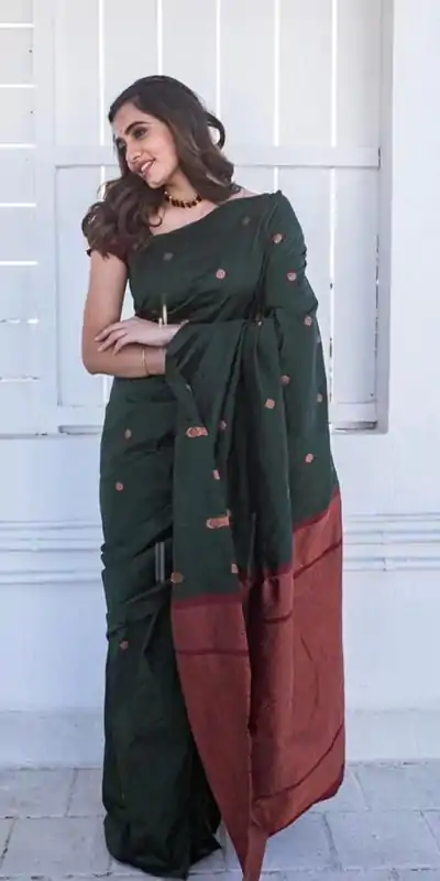 KP 5000 Green Soft Lichi Silk Saree with Designer Work. Wedding, Party, Festive, Events, Now at just ₹1249. Delivery 4-6 Working Days. Shop now. | Bollywood Sarees, Creative Sarees, Designer Sarees, Embroidered Sarees, Ethnic Saree, Modern Digital sarees, Party Wear Sarees, Sarees