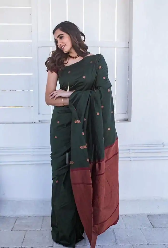 KP 5000 Green Soft Lichi Silk Saree with Designer Work. Wedding, Party, Festive, Events, Now at just ₹1249. Delivery 4-6 Working Days. Shop now. | Bollywood Sarees, Creative Sarees, Designer Sarees, Embroidered Sarees, Ethnic Saree, Modern Digital sarees, Party Wear Sarees, Sarees