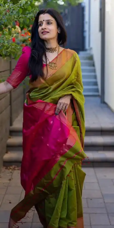 KP 6011 Green Color Soft Lichi Silk Jacquard Designer Work Saree Introductory Price ₹1449. Delivery 4-6 Working Days. Shop now. | Bollywood Sarees, Creative Sarees, Designer Sarees, Embroidered Sarees, Ethnic Saree, Modern Digital sarees, Party Wear Sarees, Sarees