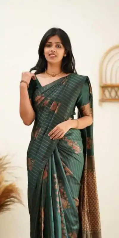 KP 5011 Green in Collor Soft Lichi Silk Lace Work & Lace Border Saree . Get it for ₹1299. Delivery 4-6 Working Days. Shop now. | Bollywood Sarees, Creative Sarees, Designer Sarees, Embroidered Sarees, Ethnic Saree, Modern Digital sarees, Party Wear Sarees, Sarees