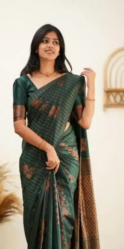 KP 5011 Green in Collor Soft Lichi Silk Lace Work & Lace Border Saree . Get it for ₹1299. Delivery 4-6 Working Days. Shop now. | Bollywood Sarees, Creative Sarees, Designer Sarees, Embroidered Sarees, Ethnic Saree, Modern Digital sarees, Party Wear Sarees, Sarees