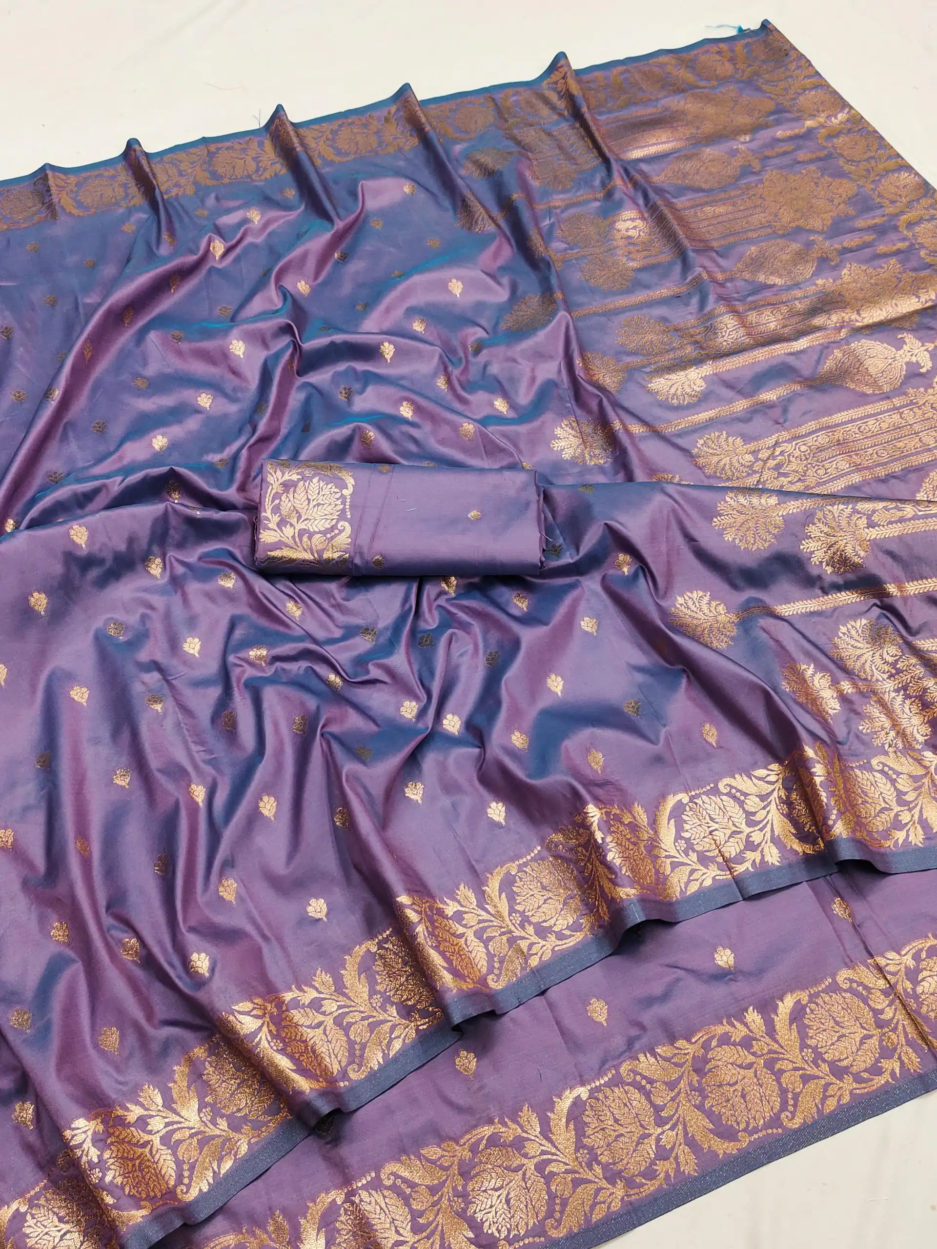 MB 171 Lavender Banarasi Silk Saree Perfect for Wedding, Party, Holi, Pongal, Pooja –. Festive Deal ₹1849. Delivery 4-6 Working Days. Shop now. | Bollywood Sarees, Creative Sarees, Designer Sarees, Embroidered Sarees, Ethnic Saree, Modern Digital sarees, Party Wear Sarees, Sarees