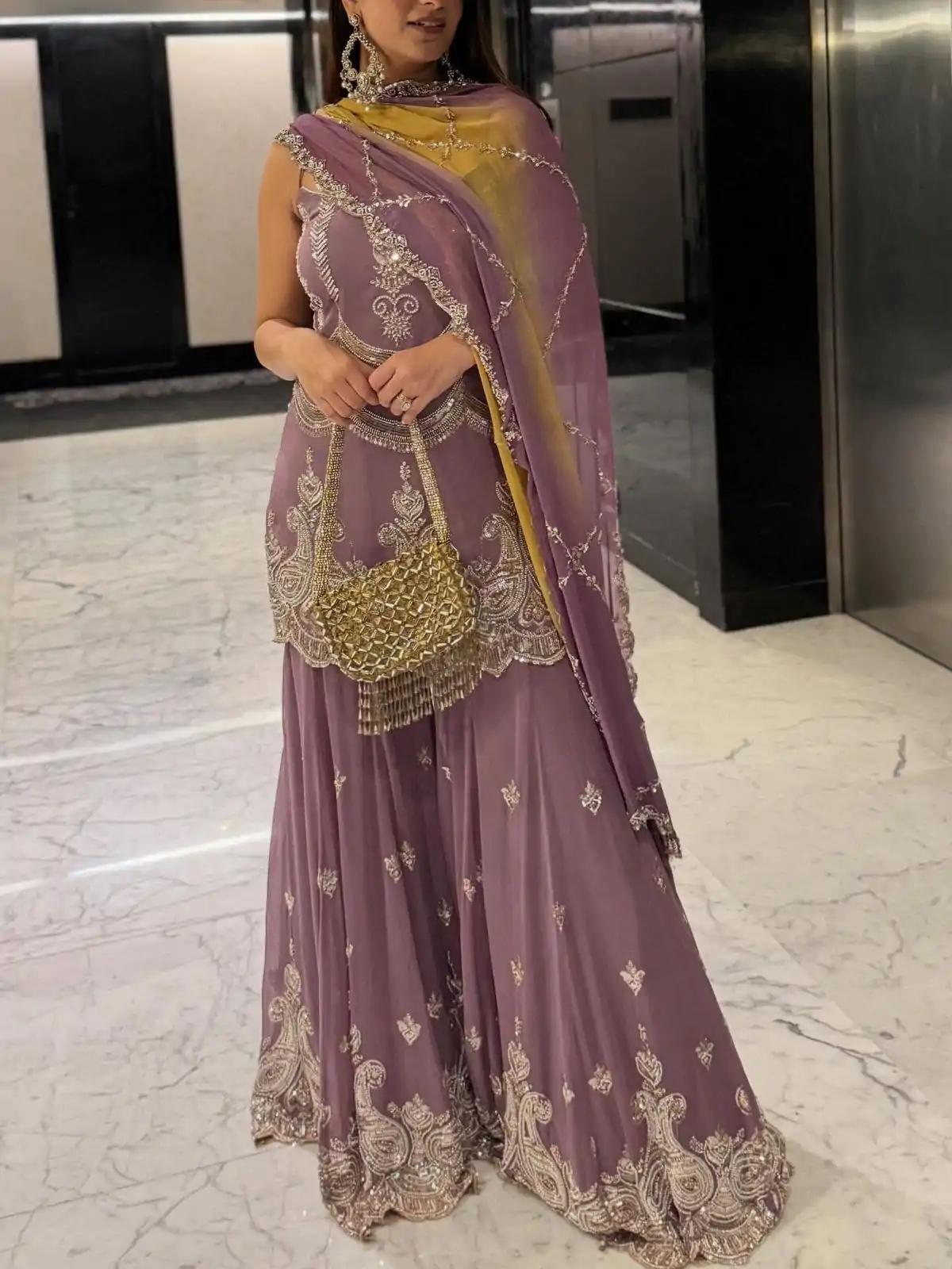 SR 1684 Lavender Faux Georgette with Embroidery Work & Digital Print Salwar Suit . Get it for ₹2149. Delivery 4-6 Working Days. Shop now. | Designer Suits, Jump Suits, Casual Suits, Creative suits, Palazzo Suits, Party Wear Suits, Patiala Suits, Salwar suit, Straight Suits