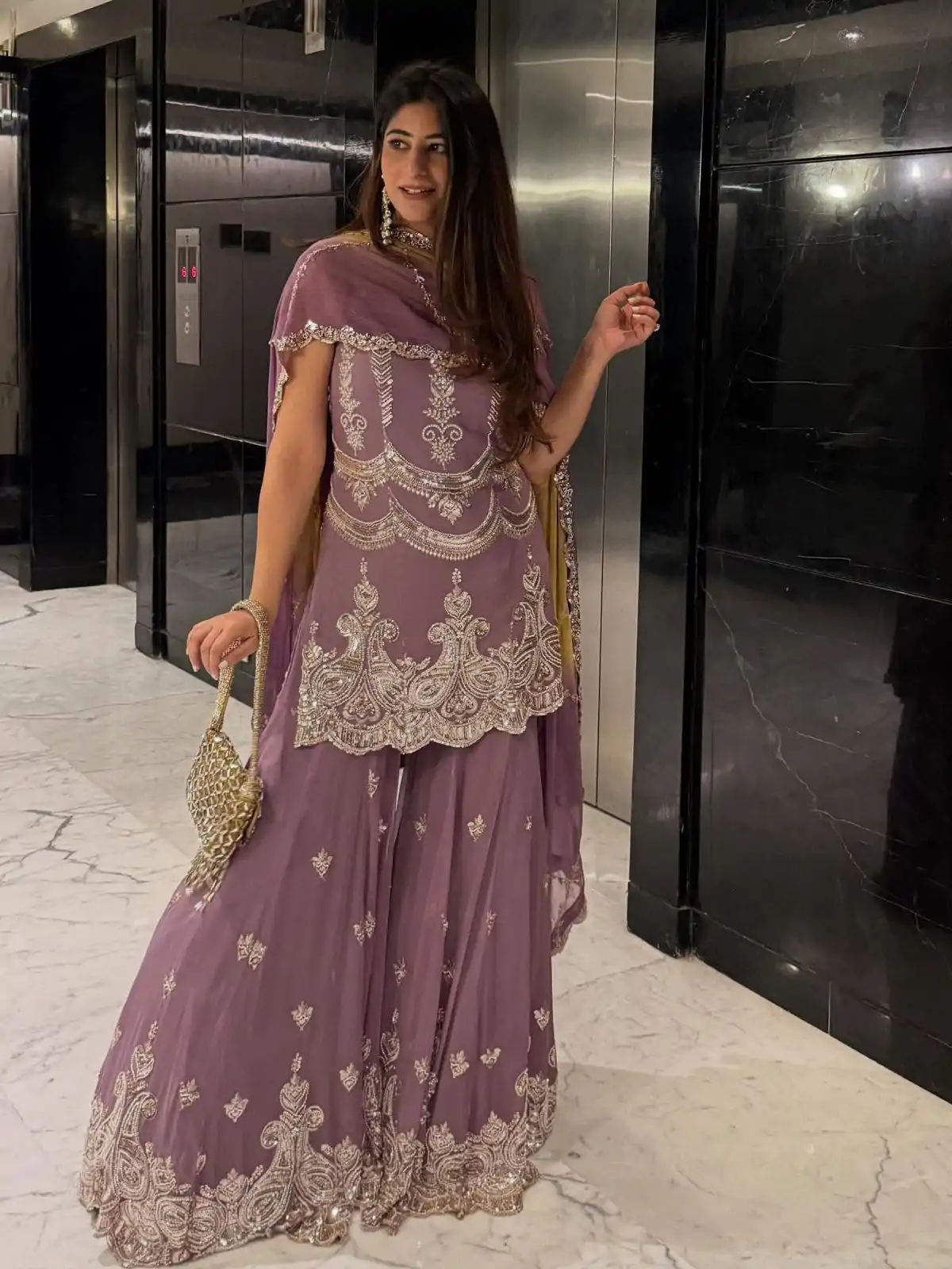 SR 1684 Lavender Faux Georgette with Embroidery Work & Digital Print Salwar Suit . Get it for ₹2149. Delivery 4-6 Working Days. Shop now. | Designer Suits, Jump Suits, Casual Suits, Creative suits, Palazzo Suits, Party Wear Suits, Patiala Suits, Salwar suit, Straight Suits