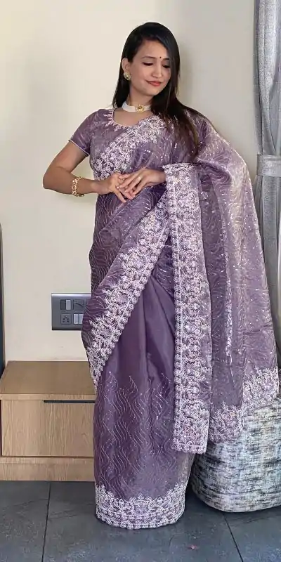 SC 239 Pink Georgette With Lace Work & Lace Border Saree . Wedding, Party, Festive, Events, Exclusive Offer ₹1599. Delivery 4-6 Working Days. Shop now. | Bollywood Sarees, Creative Sarees, Designer Sarees, Embroidered Sarees, Ethnic Saree, Modern Digital sarees, Party Wear Sarees, Sarees