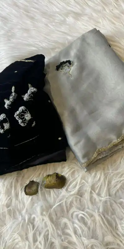 AC AZAELEA Light Grey Rangoli Silk Lace Work & Resham Work Saree with . Exclusive Offer ₹2549. Delivery 4-6 Working Days. Shop now. | Bollywood Sarees, Creative Sarees, Designer Sarees, Embroidered Sarees, Ethnic Saree, Modern Digital sarees, Party Wear Sarees, Sarees