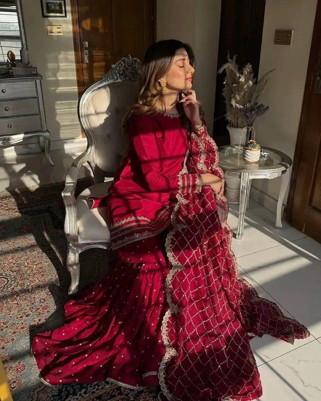 SRK 5261 Maroon Faux Georgette with Embroidery Work Salwar Suit . Wedding, Party, Festive, Events, Best Price ₹1949. Delivery 4-6 Working Days. Shop now. | Designer Suits, Jump Suits, Casual Suits, Creative suits, Palazzo Suits, Party Wear Suits, Patiala Suits, Salwar suit, Straight Suits