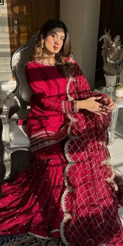 SRK 5261 Maroon Faux Georgette with Embroidery Work Salwar Suit . Wedding, Party, Festive, Events, Best Price ₹1949. Delivery 4-6 Working Days. Shop now. | Designer Suits, Jump Suits, Casual Suits, Creative suits, Palazzo Suits, Party Wear Suits, Patiala Suits, Salwar suit, Straight Suits