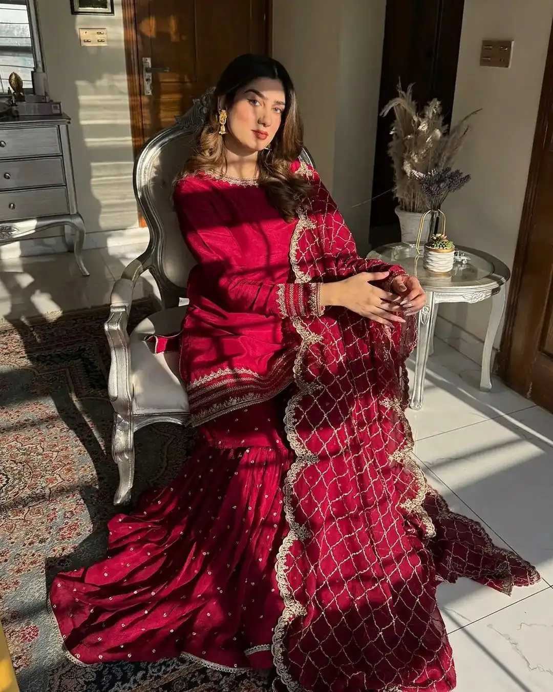 SRK 5261 Maroon Faux Georgette with Embroidery Work Salwar Suit . Wedding, Party, Festive, Events, Best Price ₹1949. Delivery 4-6 Working Days. Shop now. | Designer Suits, Jump Suits, Casual Suits, Creative suits, Palazzo Suits, Party Wear Suits, Patiala Suits, Salwar suit, Straight Suits