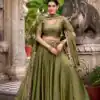 LNB 1440 Mehendi Fendi Sequins Work & Embroidery Work Lehenga Choli in . Introductory Price ₹2999. Delivery 4-6 Working Days. Shop now. | Bollywood Lehenga, Creative Lehenga, Designer Lehenga, Embroidered Lehenga, Lehenga, Party Wear Lehenga