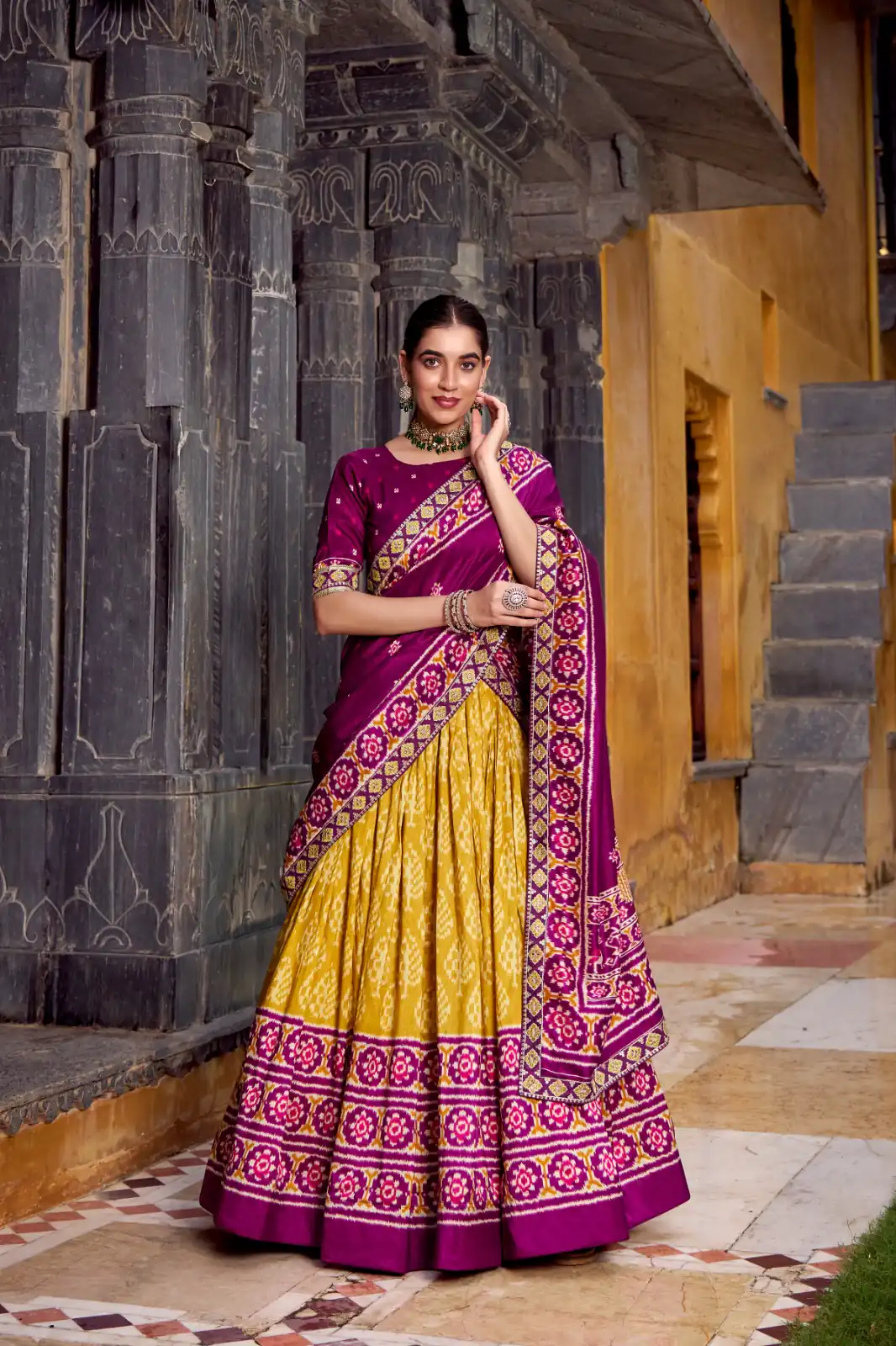 LNB 1246 Mustard Tasar Silk Lehenga Choli Perfect for Wedding, Party, Lohri, Haldi, Baisakhi – . Now at just ₹2649. Delivery 4-6 Working Days. Shop | Bollywood Lehenga, Creative Lehenga, Designer Lehenga, Embroidered Lehenga, Lehenga, Party Wear Lehenga