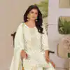 INLI Muskaan Off White in Rayon Lace Work & Embroidery Work Salwar Suit. Festive Deal ₹1949. Delivery 4-6 Working Days. Shop now. | Designer Suits, Jump Suits, Casual Suits, Creative suits, Palazzo Suits, Party Wear Suits, Patiala Suits, Salwar suit, Straight Suits