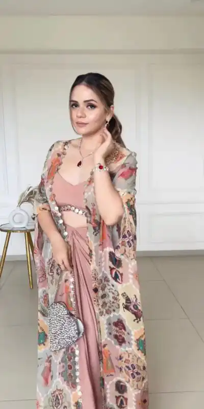 BE 134 Onion Fiona Silk Dhoti Suit Perfect for Wedding, Party, Traditional Day, Lohri, Onam – . Available at ₹1949 only. Delivery 4-6 Working Days. | Designer Suits, Jump Suits, Casual Suits, Creative suits, Palazzo Suits, Party Wear Suits, Patiala Suits, Salwar suit, Straight Suits