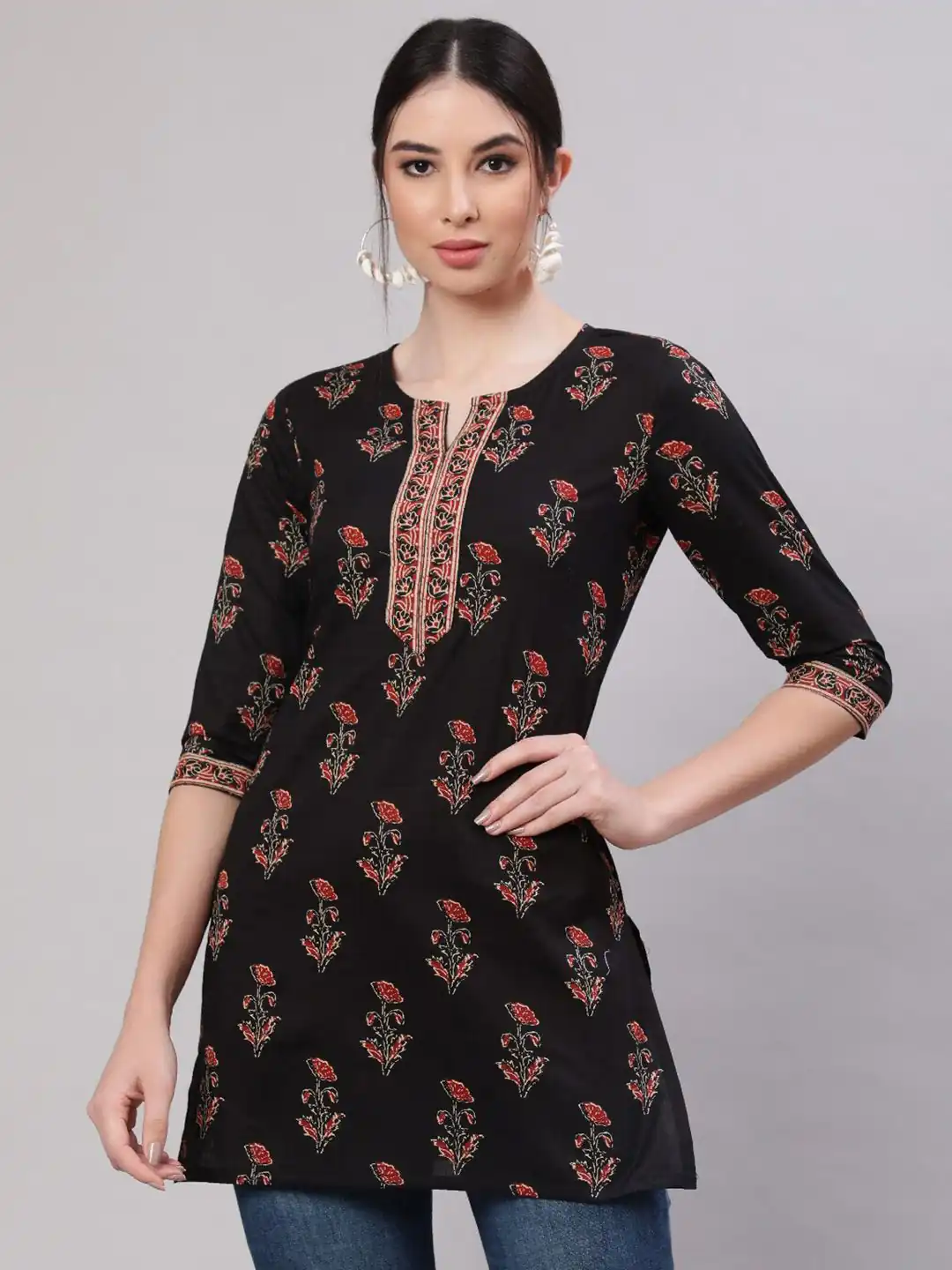 INLI Blush 2.0 Orange Cotton Printed Designer Work Kurti in . Wedding, Party, Festive, Events, Special Price ₹1269. Delivery 4-6 Working Days. Shop now. | Bollywood Kurti, Creative Kurtis, Designer Kurti, Kurti, Party Wear Kurti, Selfie Kurti