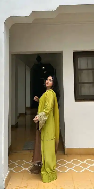 NSR 854 Parrot Green Natural Satin Silk Sequence Work with Lace Work & Embroidery Work Salwaar Suit Now at just ₹1799. Delivery 4-6 Working Days. Shop now. | Jump Suits, Casual Suits, Creative suits, Designer Suits, Palazzo Suits, Party Wear Suits, Patiala Suits, Salwar suit, Straight Suits