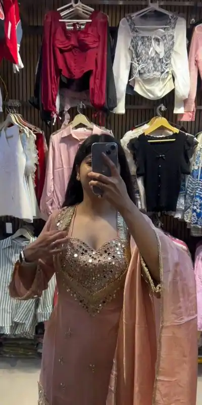 LG 2015 Peach Cosmos Salwar Suit Perfect for Wedding, Party, Karwa Chauth, Eid, Holi – . Exclusive Offer ₹2099. Delivery 4-6 Working Days. Shop now. | Jump Suits, Straight Suits, Casual Suits, Creative suits, Designer Suits, Palazzo Suits, Party Wear Suits, Patiala Suits, Salwar suit