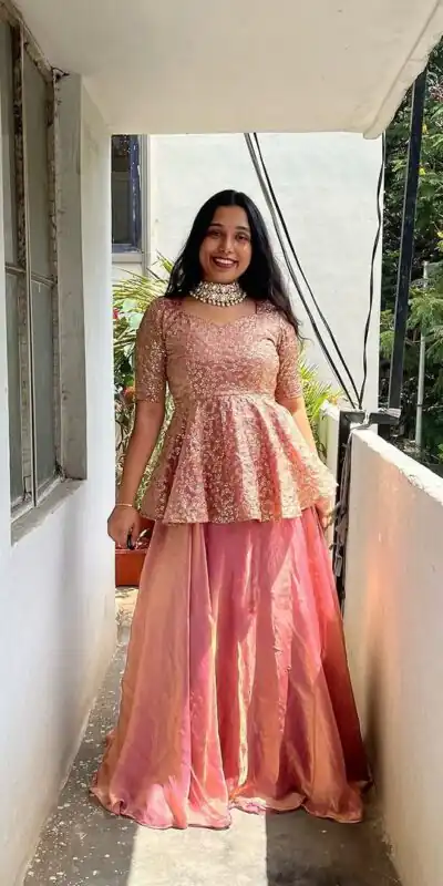 ZSR 3136 Peach Color Crunchy Silk Embroidery Work Salwar Suit in . Get it for ₹2149. Delivery 4-6 Working Days. Shop now. | Jump Suits, Casual Suits, Creative suits, Designer Suits, Palazzo Suits, Party Wear Suits, Patiala Suits, Salwar suit, Straight Suits