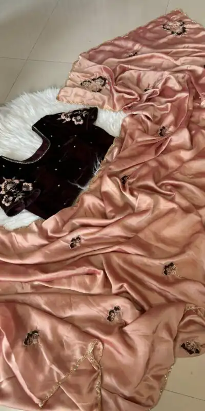 AC AZAELEA Peach Rangoli Silk Lace Work & Resham Work Saree with . Exclusive Offer ₹2549. Delivery 4-6 Working Days. Shop now. | Bollywood Sarees, Creative Sarees, Designer Sarees, Embroidered Sarees, Ethnic Saree, Modern Digital sarees, Party Wear Sarees, Sarees