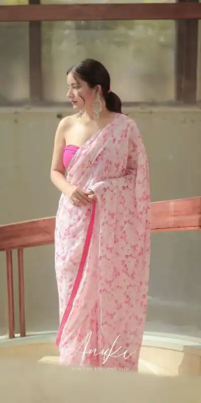 AC Flower Pink Georgette with Designer Work Saree . Wedding, Party, Festive, Events Get it for ₹1499. Delivery 4-6 Working Days. Shop now. | Bollywood Sarees, Creative Sarees, Designer Sarees, Embroidered Sarees, Ethnic Saree, Modern Digital sarees, Party Wear Sarees, Sarees