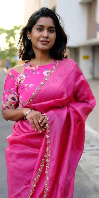 AC Gold Pink Lavender Gold Crush with Lace Border & Lace Work Saree . Festive Deal ₹2599. Delivery 4-6 Working Days. Shop now. | Bollywood Sarees, Creative Sarees, Designer Sarees, Embroidered Sarees, Ethnic Saree, Modern Digital sarees, Party Wear Sarees, Sarees