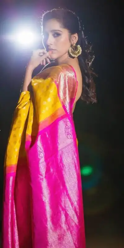 KP 2091 Pink Color Soft Lichi Silk Cloth With Saree Designer Work. Affordable Price ₹499. Delivery 4-6 Working Days. Shop now. | Bollywood Sarees, Creative Sarees, Designer Sarees, Embroidered Sarees, Ethnic Saree, Modern Digital sarees, Party Wear Sarees, Sarees