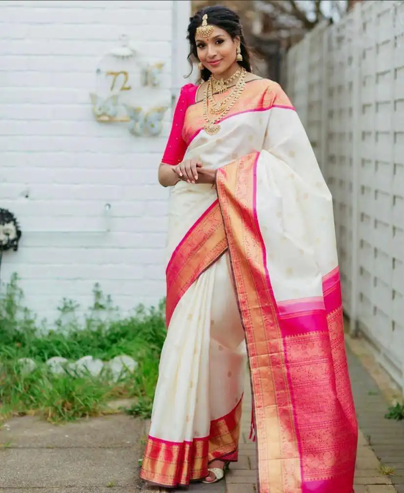 KP 4014 Pink in Color Soft Lichi Silk Lace Work & Lace Border Saree . Festive Deal ₹1449. Delivery 4-6 Working Days. Shop now. | Bollywood Sarees, Creative Sarees, Designer Sarees, Embroidered Sarees, Ethnic Saree, Modern Digital sarees, Party Wear Sarees, Sarees
