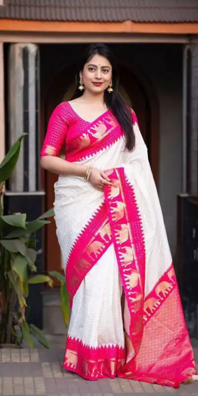 KP 5078 Pink Color Soft Lichi Silk with Lace Work & Lace Border. Saree Best Price ₹1449. Delivery 4-6 Working Days. Shop now. | Bollywood Sarees, Creative Sarees, Designer Sarees, Embroidered Sarees, Ethnic Saree, Modern Digital sarees, Party Wear Sarees, Sarees