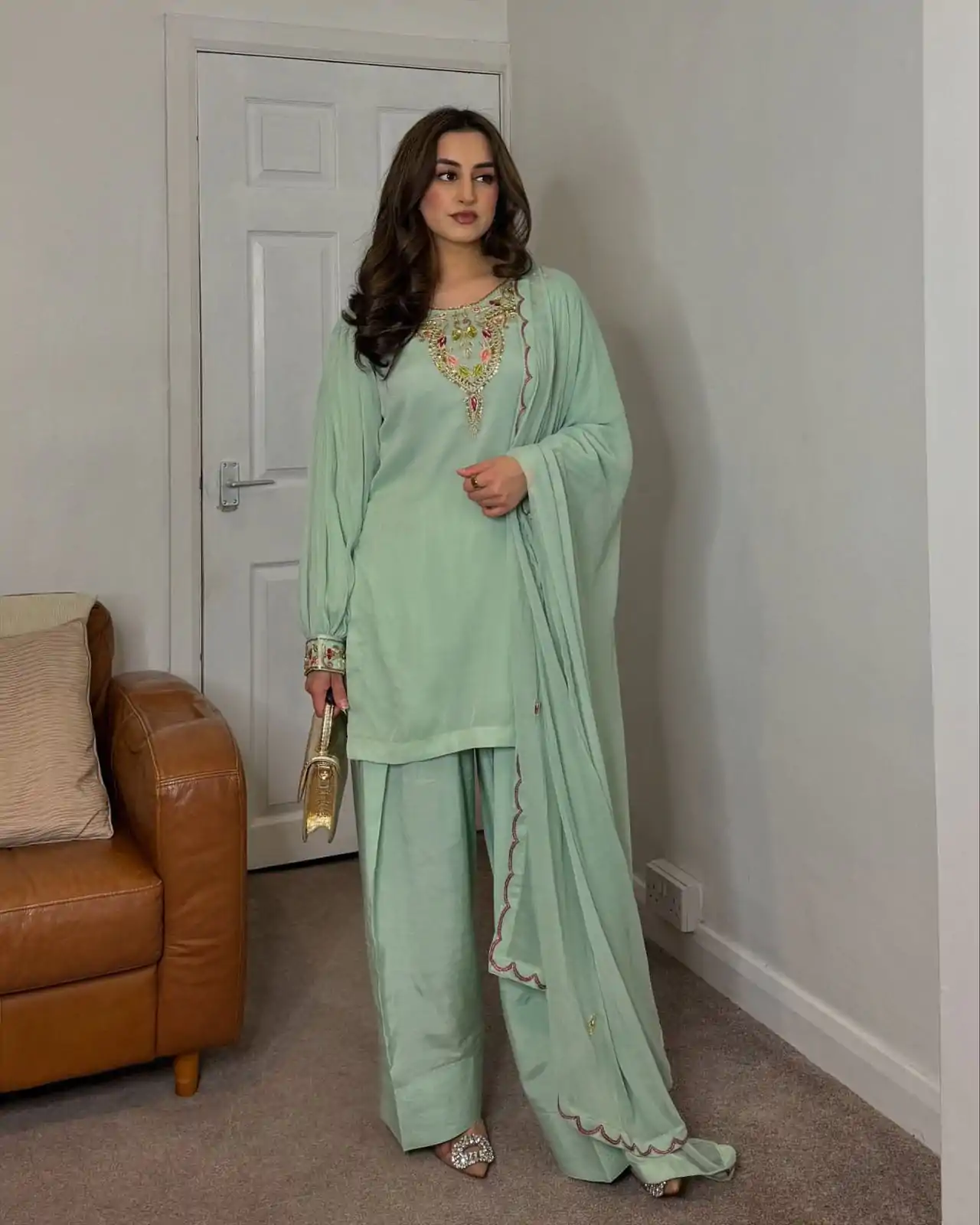 NSR 854 Pista Faux Georgette Salwar Suit Perfect for Wedding, Party, Lohri, Mehendi, Karwa Chauth –. Introductory Price ₹1849. Delivery 4-6 Working Days | Designer Suits, Jump Suits, Casual Suits, Creative suits, Palazzo Suits, Party Wear Suits, Patiala Suits, Salwar suit, Straight Suits