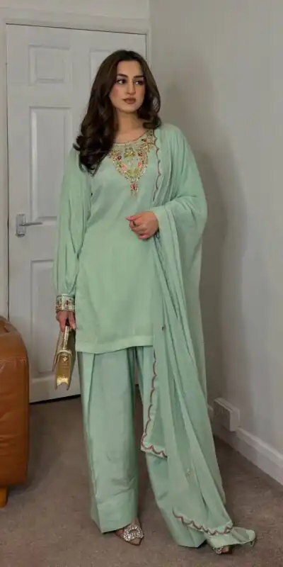 NSR 854 Pista Faux Georgette Salwar Suit Perfect for Wedding, Party, Lohri, Mehendi, Karwa Chauth –. Introductory Price ₹1849. Delivery 4-6 Working Days | Designer Suits, Jump Suits, Casual Suits, Creative suits, Palazzo Suits, Party Wear Suits, Patiala Suits, Salwar suit, Straight Suits