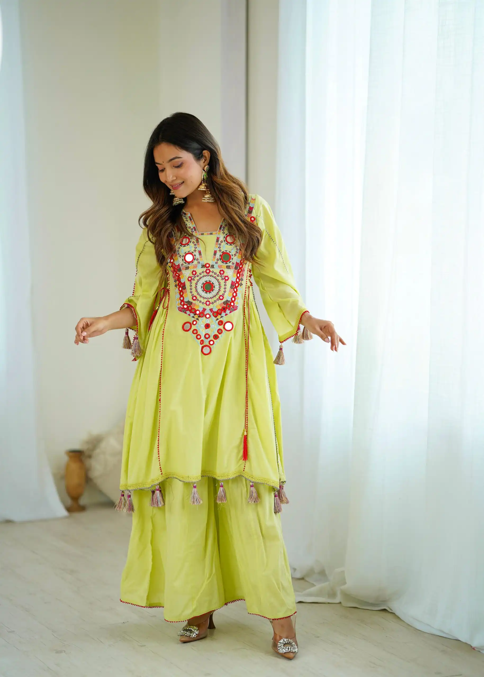 SRK 5286 Pista in Khadi Cotton Mirror Work & Embroidery Work Salwar Suit . Now at just ₹2099. Delivery 4-6 Working Days. Shop now. | Jump Suits, Casual Suits, Creative suits, Designer Suits, Palazzo Suits, Party Wear Suits, Patiala Suits, Salwar suit, Straight Suits