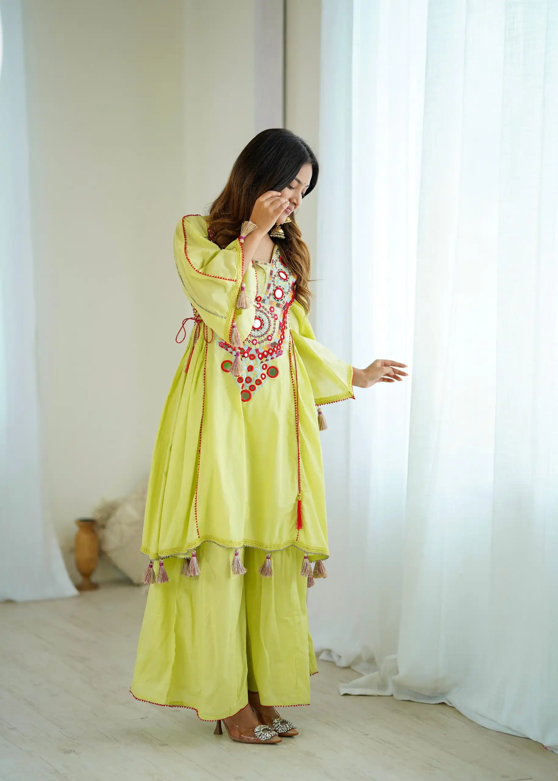 SRK 5286 Pista in Khadi Cotton Mirror Work & Embroidery Work Salwar Suit . Now at just ₹2099. Delivery 4-6 Working Days. Shop now. | Jump Suits, Casual Suits, Creative suits, Designer Suits, Palazzo Suits, Party Wear Suits, Patiala Suits, Salwar suit, Straight Suits