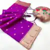 MB 150 Purple A Pethani silk Saree Perfect for Wedding, Party, Baisakhi, Reception, Traditional Day – . Affordable Price ₹2549. Delivery 4-6 Working | Bollywood Sarees, Creative Sarees, Designer Sarees, Embroidered Sarees, Ethnic Saree, Modern Digital sarees, Party Wear Sarees, Sarees