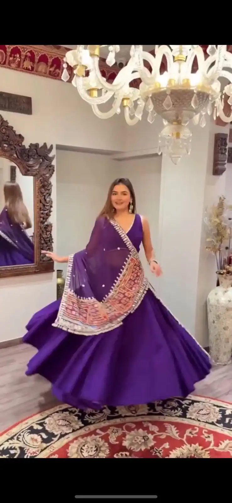 BE 393 Purple Crape Silk Lehenga Choli Perfect for Wedding, Party, Engagement, Anniversary, Traditional Day Get it for ₹1999. Delivery 4-6 Working | Bollywood Lehenga, Creative Lehenga, Designer Lehenga, Embroidered Lehenga, Lehenga, Party Wear Lehenga