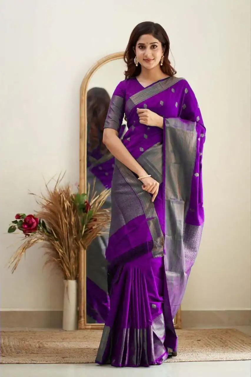 KP 5088 Purple Soft Lichi Silk Cloth Saree With Lace Border & Lace Work. Best Price ₹1349. Delivery 4-6 Working Days. Shop now. | Bollywood Sarees, Creative Sarees, Designer Sarees, Embroidered Sarees, Ethnic Saree, Modern Digital sarees, Party Wear Sarees, Sarees