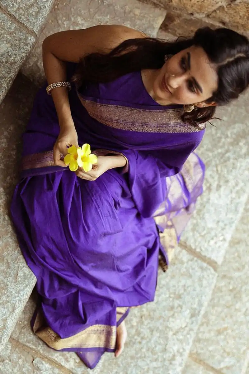 KP 6031 Purple Soft Lichi Silk Cloth Saree with Designer Work. Affordable Price ₹1349. Delivery 4-6 Working Days. Shop now. | Bollywood Sarees, Creative Sarees, Designer Sarees, Embroidered Sarees, Ethnic Saree, Modern Digital sarees, Party Wear Sarees, Sarees