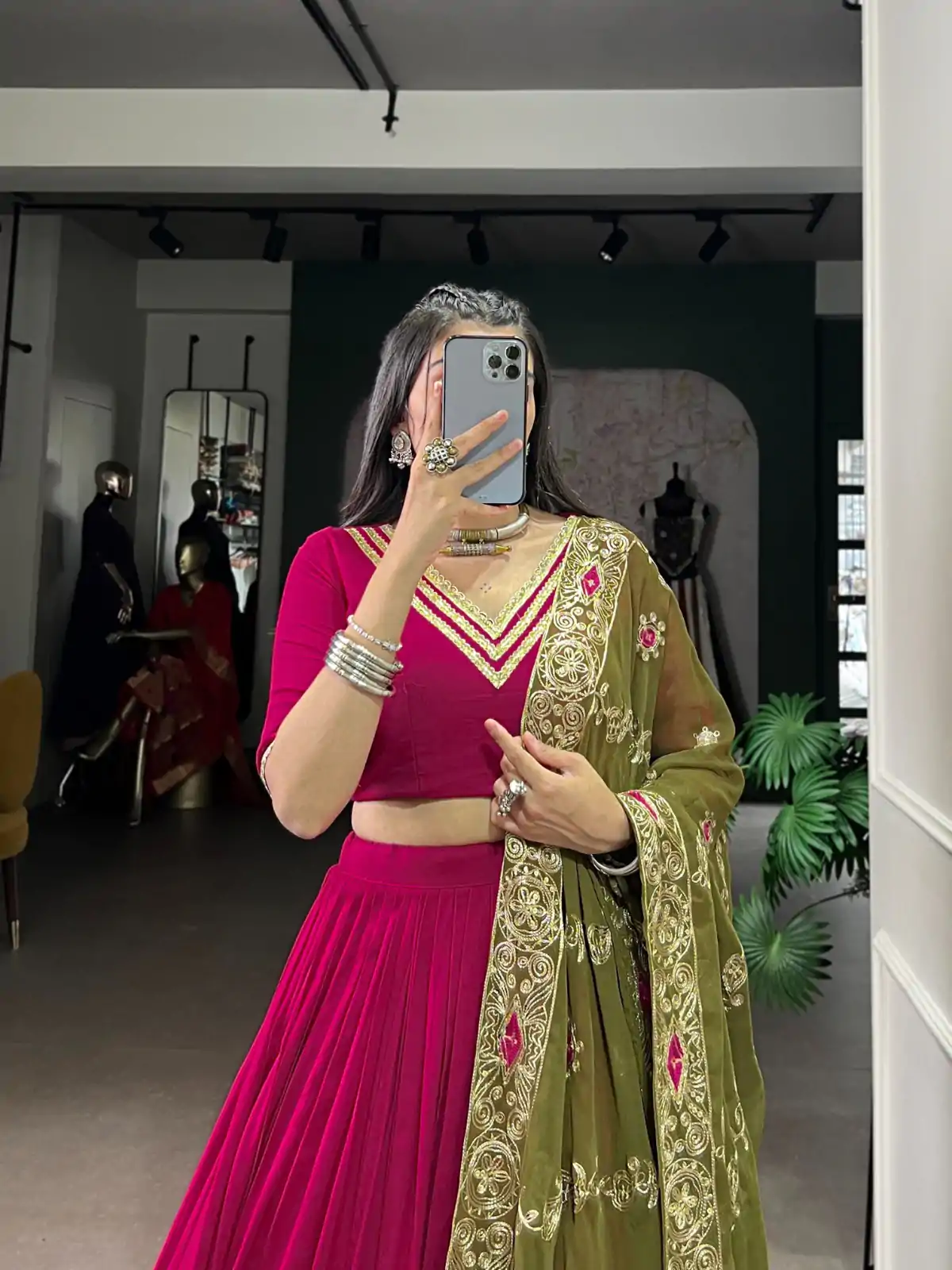 LNB 1692 Rani Pink Pure Rayon Embroidery Work & Sequins Work Lehenga Choli in . Now at just ₹3199. Delivery 4-6 Working Days. Shop now. | Embroidered Lehenga, Bollywood Lehenga, Creative Lehenga, Designer Lehenga, Lehenga, Party Wear Lehenga