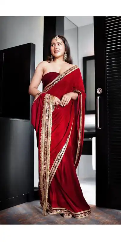 SC 239 Pink Georgette With Lace Work & Lace Border Saree . Wedding, Party, Festive, Events, Exclusive Offer ₹1599. Delivery 4-6 Working Days. Shop now. | Bollywood Sarees, Creative Sarees, Designer Sarees, Embroidered Sarees, Ethnic Saree, Modern Digital sarees, Party Wear Sarees, Sarees