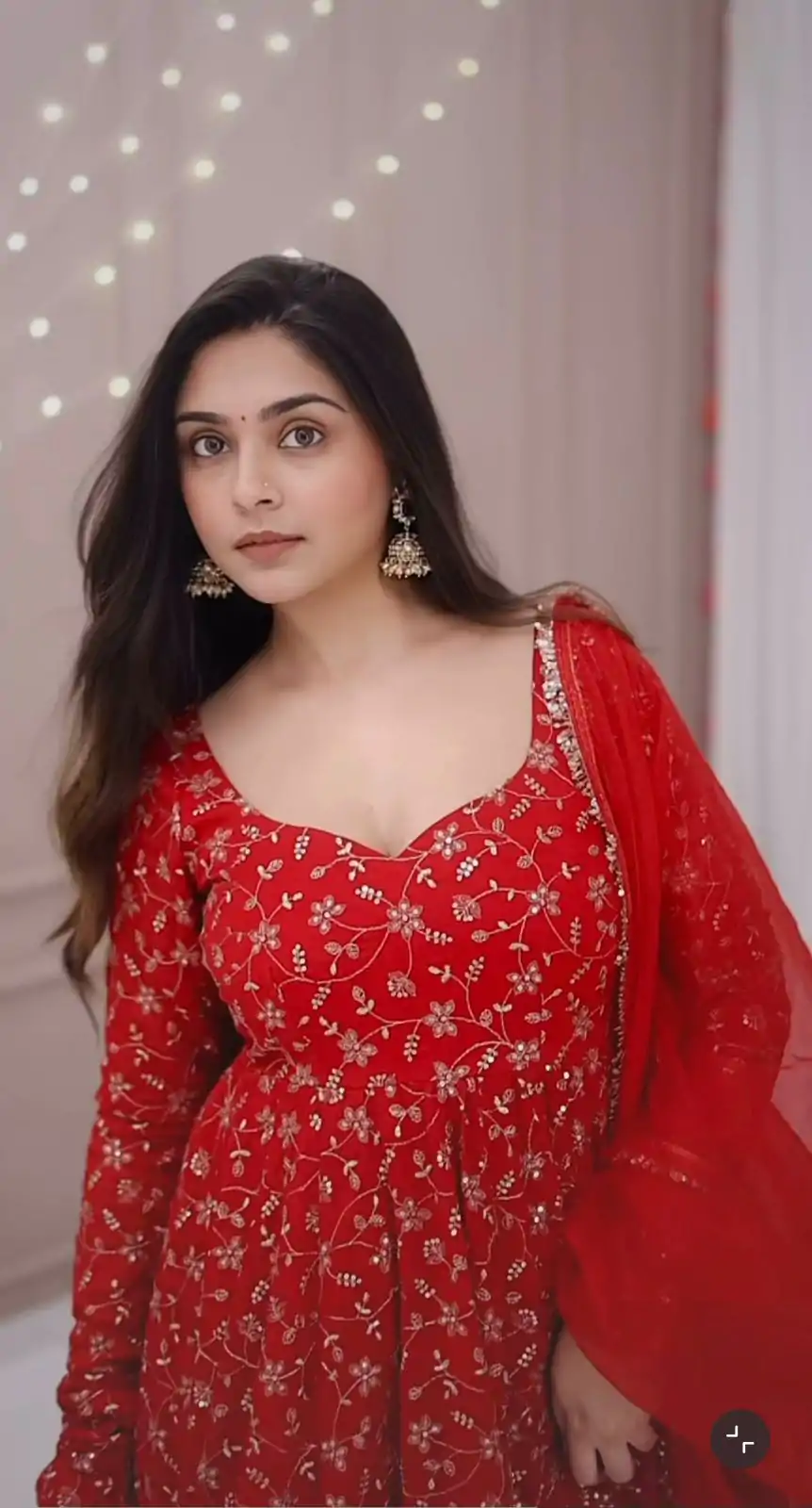 SSR 529 Red Georgette With Heavy Embroidery Sequence Work With Fancy Latkan with Embroidery Work Gown. Introductory Price ₹2149. Delivery 4-6 | Bollywood Gowns, Creative Gowns, Designer Gowns, Embroidered Gowns, Gowns, Party Wear Gowns