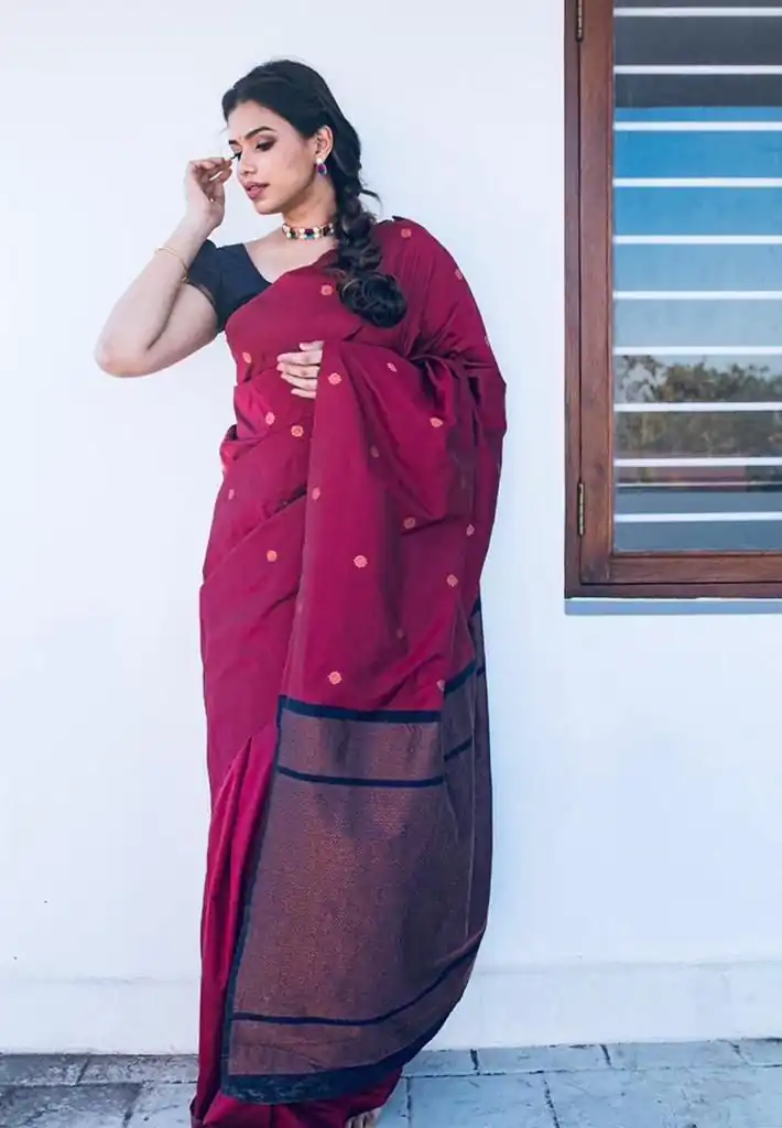 KP 5000 Red Soft Lichi Silk Saree with Designer Work. Wedding, Party, Festive, Events, Now at just ₹1249. Delivery 4-6 Working Days. Shop now. | Bollywood Sarees, Creative Sarees, Designer Sarees, Embroidered Sarees, Ethnic Saree, Modern Digital sarees, Party Wear Sarees, Sarees