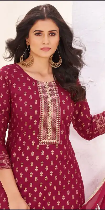 INLI Muskaan Red in Rayon Lace Work & Embroidery Work Salwar Suit. Festive Deal ₹1949. Delivery 4-6 Working Days. Shop now. | Designer Suits, Jump Suits, Casual Suits, Creative suits, Palazzo Suits, Party Wear Suits, Patiala Suits, Salwar suit, Straight Suits